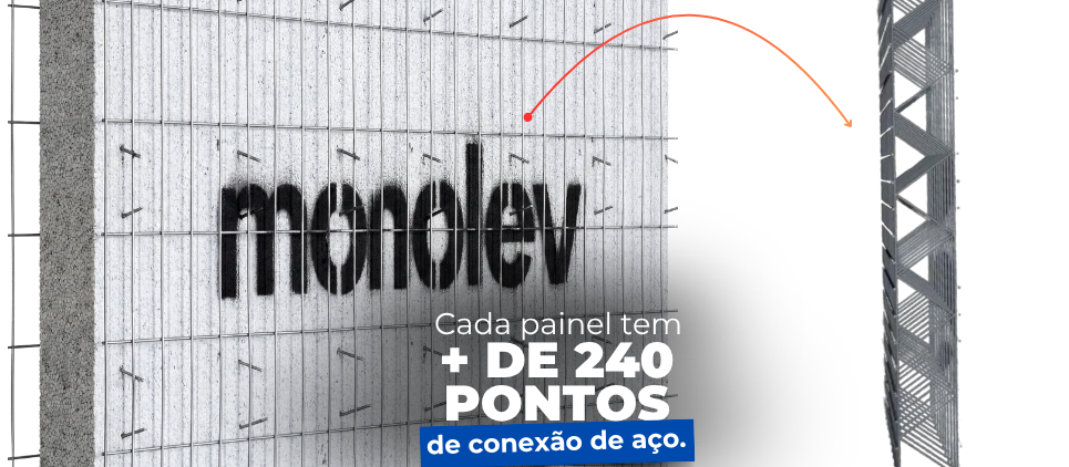 Anatomia do painel MONOLEV 1